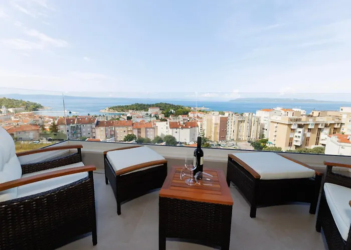 Luxury Narona Sea&city View Apartment Makarska